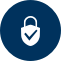 Pictogramă de conformitate HIPAA